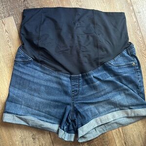 Isabel Maternity midi shirt denim maternity jeans